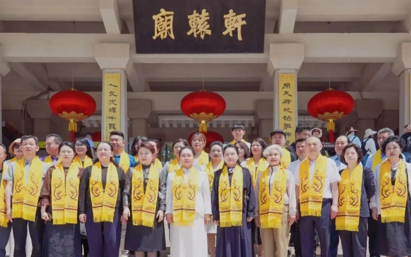 全聯(lián)女企業(yè)家商會走進黃帝陵溯源尋根、凝心鑄魂