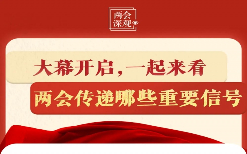 兩會深觀｜大幕開啟，一起來看兩會傳遞哪些重要信號